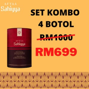 Set 4 Botol Sahiyya
