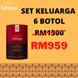 Set 6 Botol Sahiyya