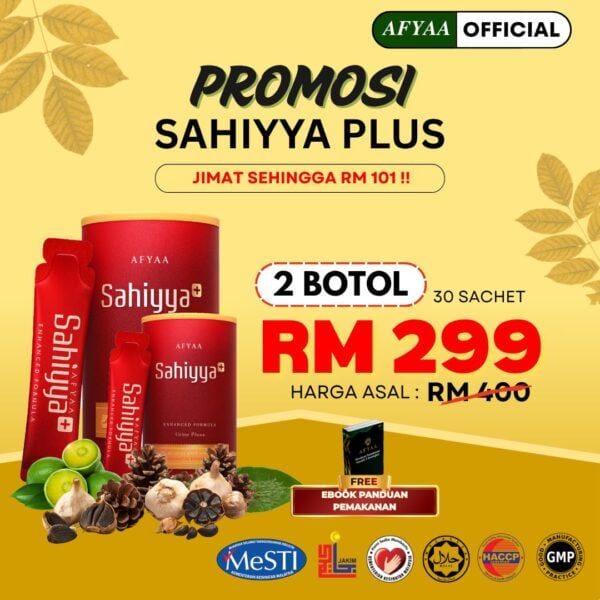 Set 2 Botol Sahiyya Plus