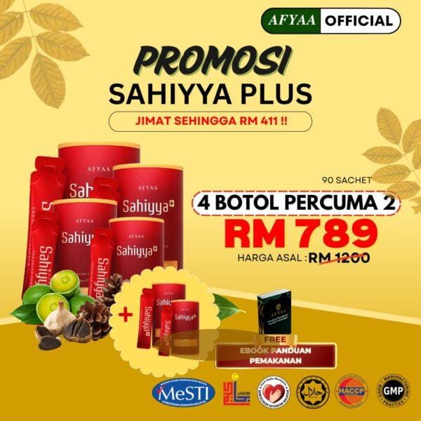 Set 6 Botol Sahiyya Plus